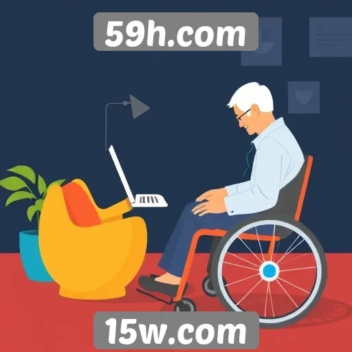 Acessibilidade e recursos do site 59h.com