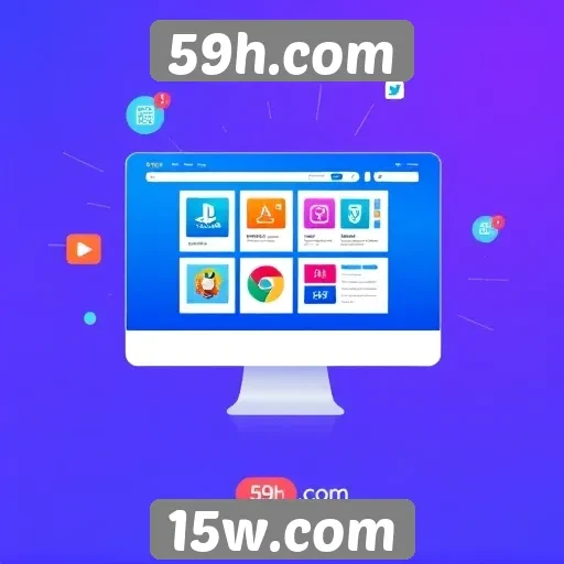 Mudanças na interface do usuário do site 59h.com